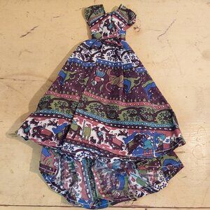 Vintage handmade Barbie dress